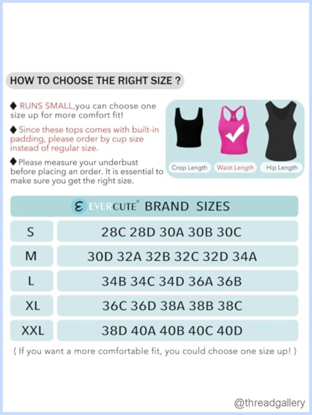 Workout Tank Top with Built-In Bra Racerback Cropped Ribbed Seamless - Picture 5 of 6